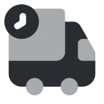 Truck Time SVG Icon
